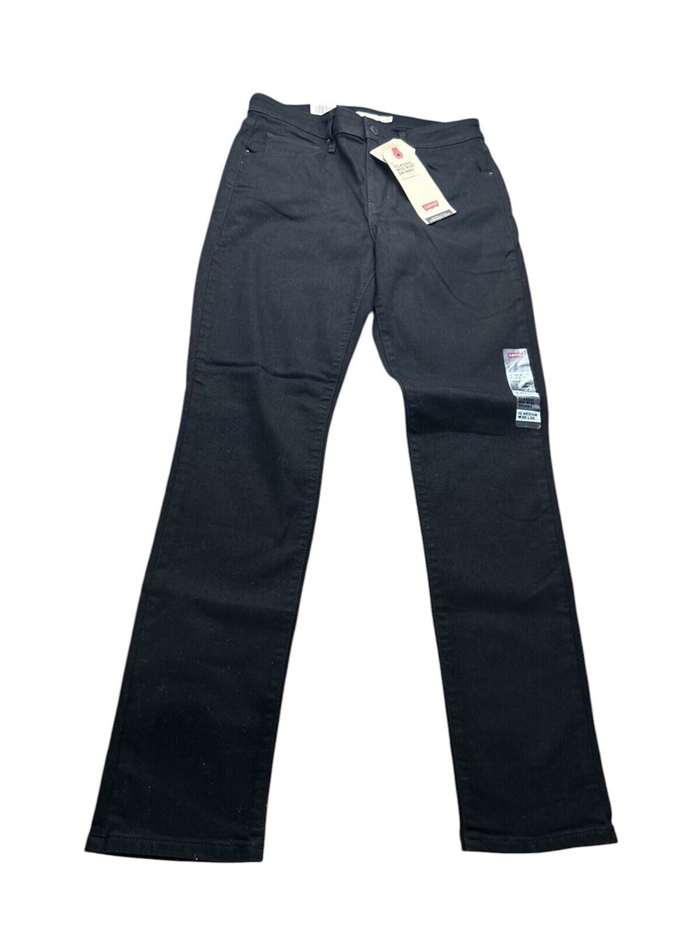 Levi’s Classic Jeans 30x30 Black 10 Medium Women’s Mid Rise Skinny